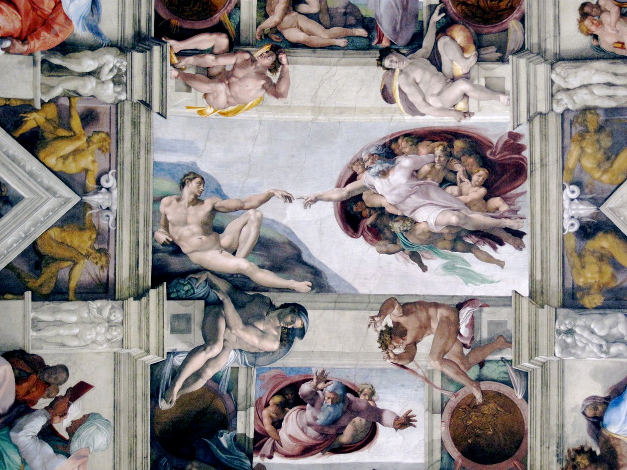 Skabelsen af Adam af Michelangelo