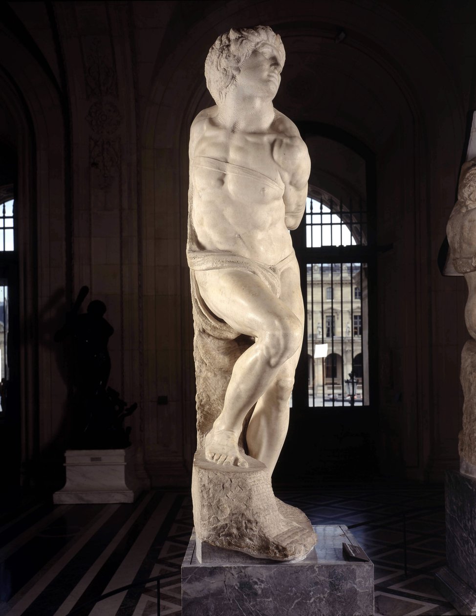 Fange, kendt som The Rebel Slave af Michelangelo Buonarroti