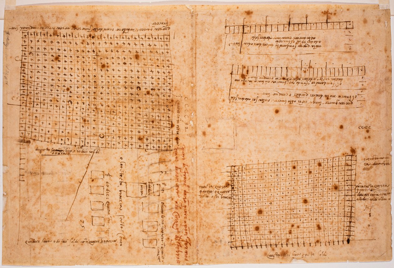 Optælling af murværk af Michelangelo Buonarroti