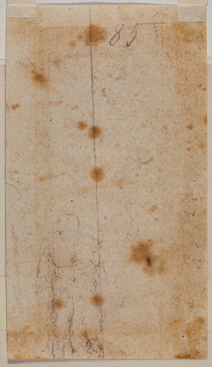 Figurskitse af Michelangelo Buonarroti