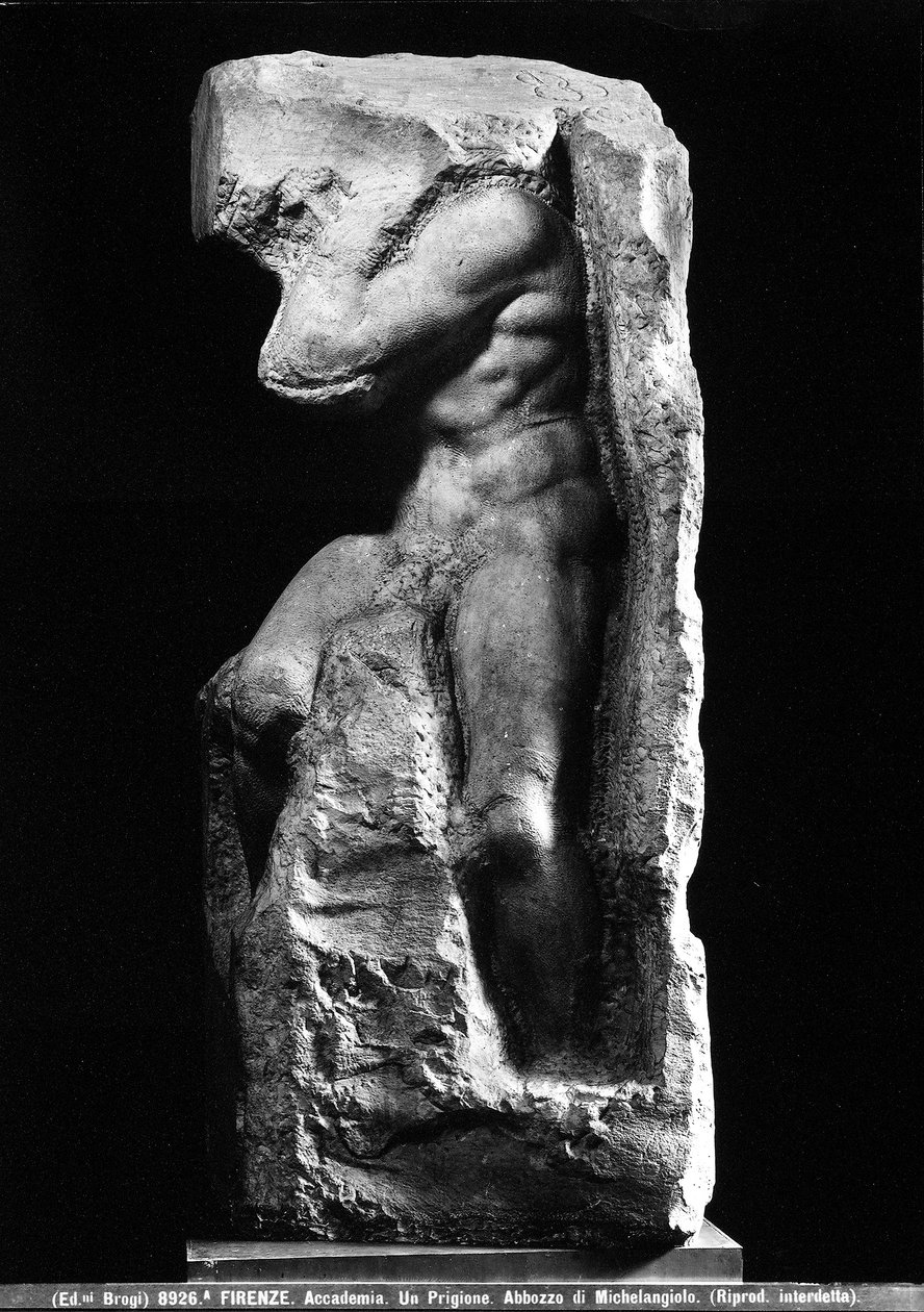 Forfra af Michelangelo Buonarrotis slave af Michelangelo Buonarroti