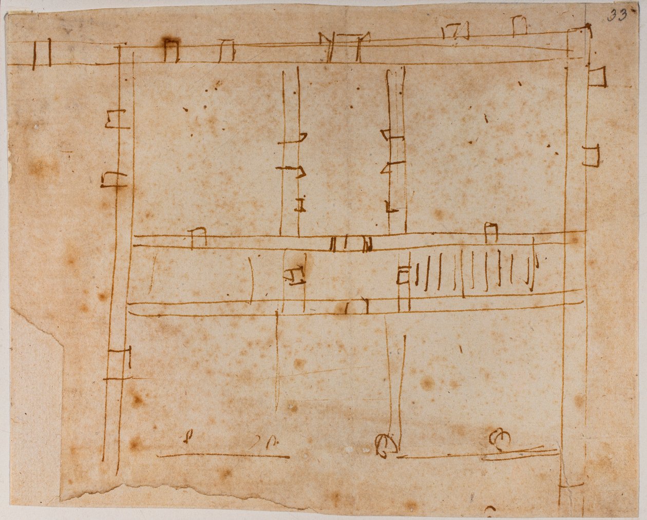 Husets plan af Michelangelo Buonarroti