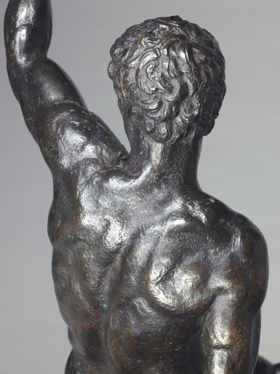 Nøgne bacchants rider pantere, ca. 1506-08 (bronze) af Michelangelo Buonarroti