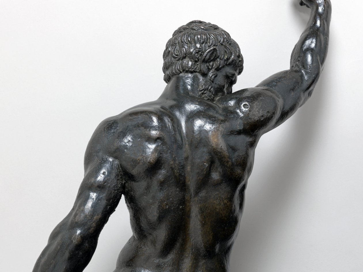 Nøgne bacchants rider pantere, ca. 1506-08 (bronze) af Michelangelo Buonarroti