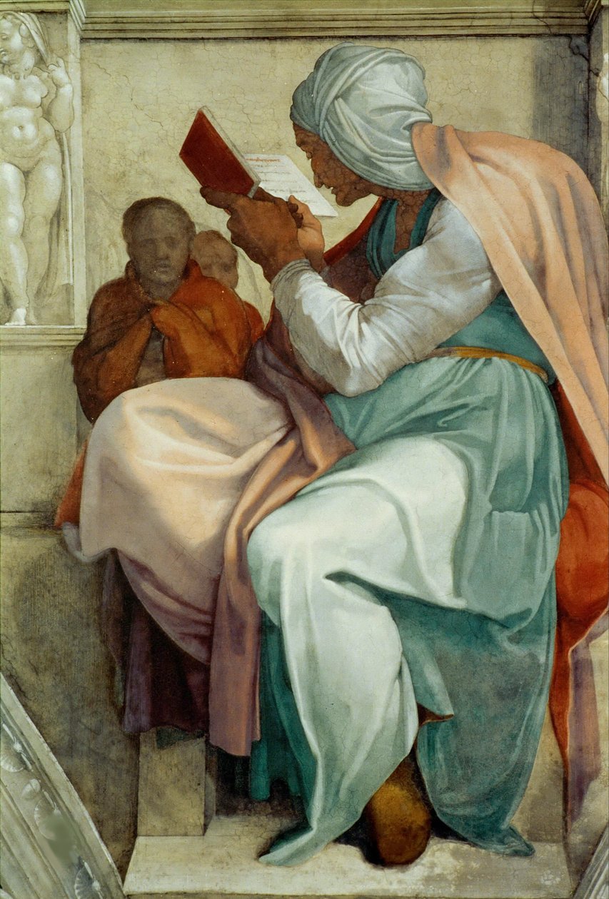 Persisk Sybil, Det Sixtinske Kapel Loft af Michelangelo Buonarroti