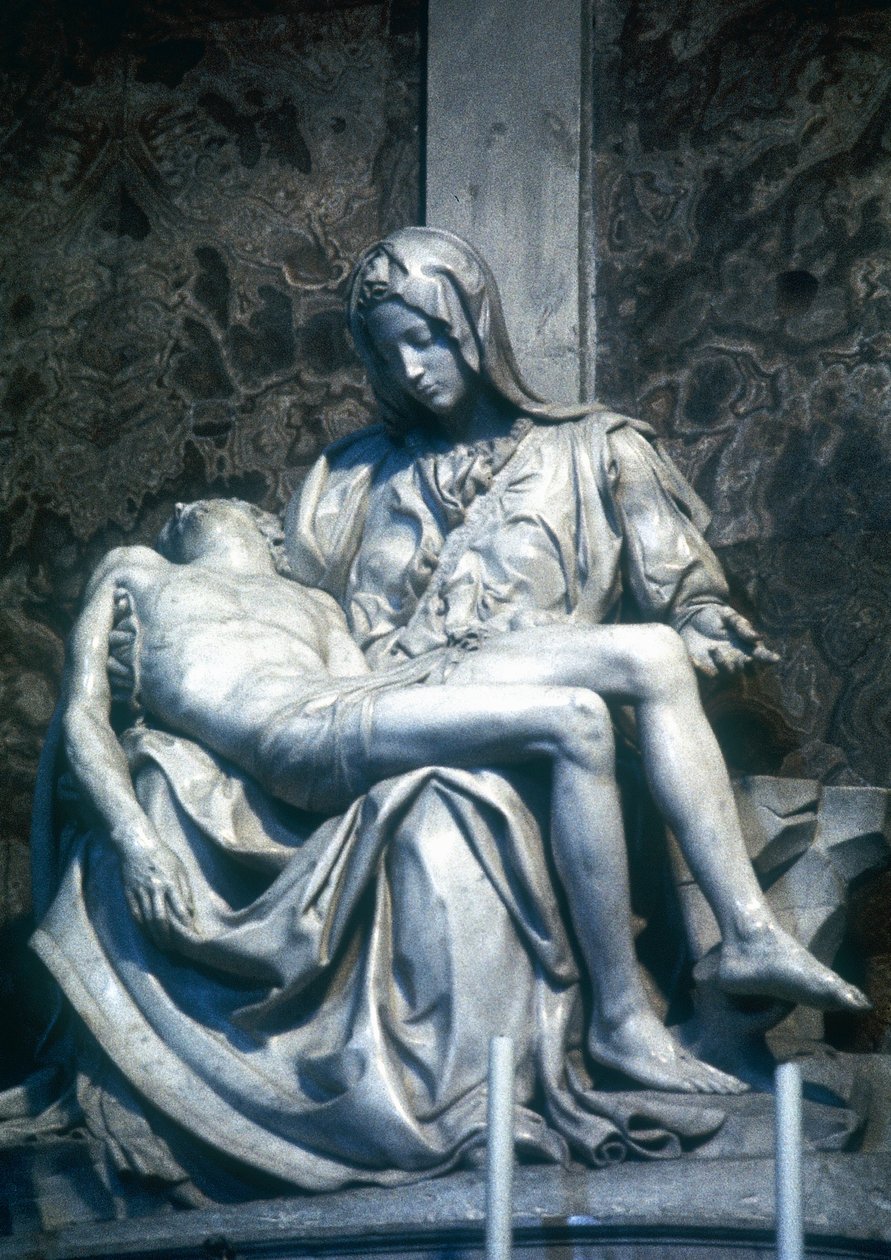 Pieta, 1498-1500 af Michelangelo Buonarroti