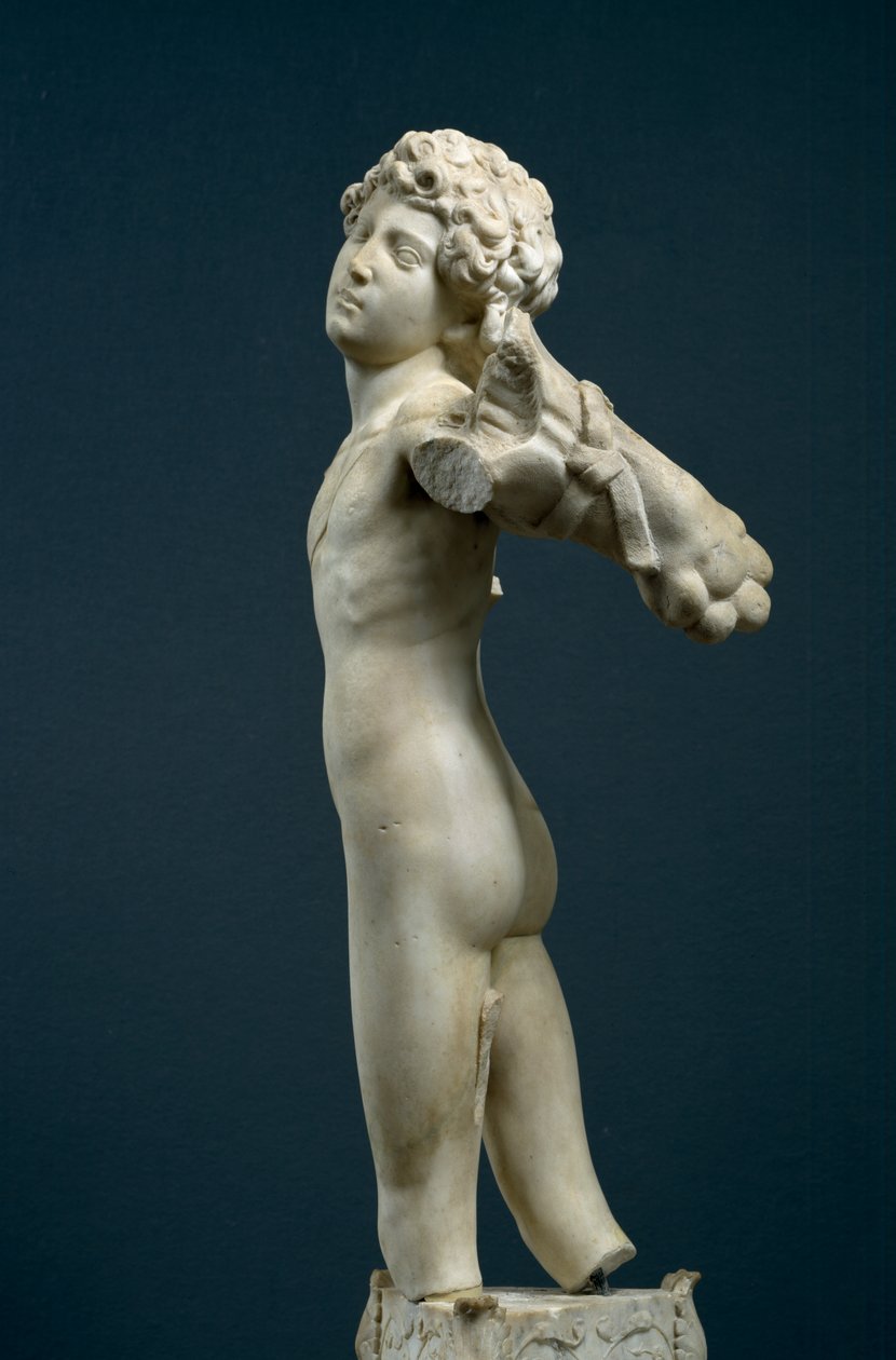 Ung bueskytte, ca. 1490 (marmor) af Michelangelo Buonarroti