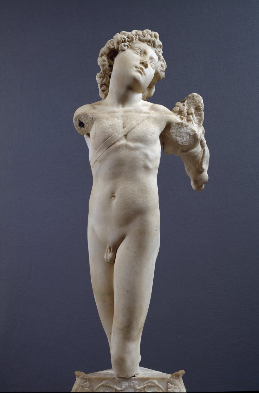 Ung bueskytte, ca. 1490 (marmor) af Michelangelo Buonarroti