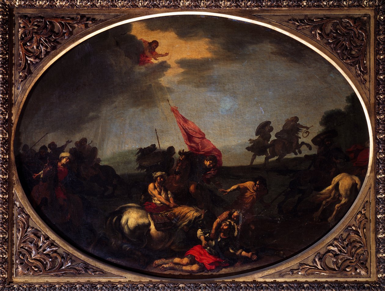 St Pauls fald af Michelangelo Cerquozzi