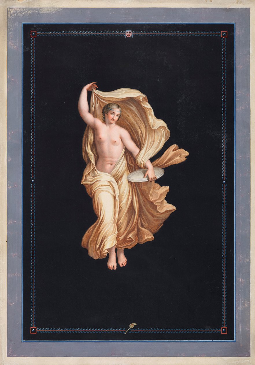 Kvindelig allegorisk figur af Michelangelo Maestri