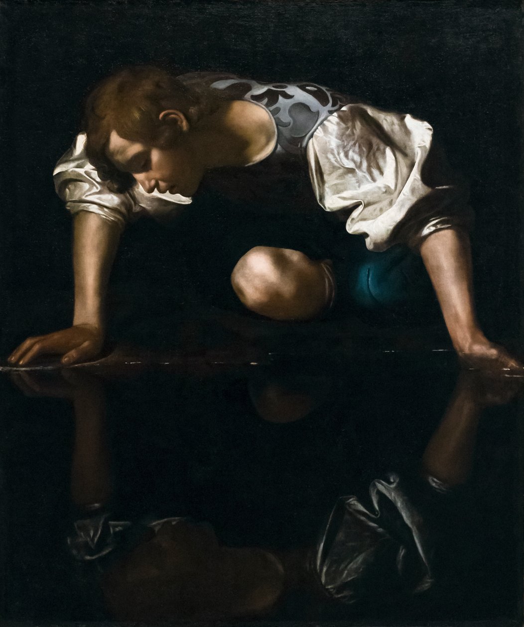Narcissus af Michelangelo Merisi da Caravaggio