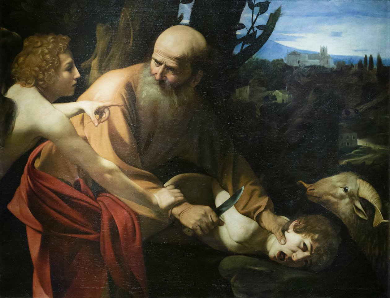 Isaks offer af Michelangelo Merisi da Caravaggio