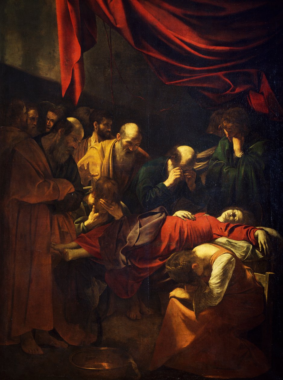Jomfruens død af Michelangelo Merisi da Caravaggio
