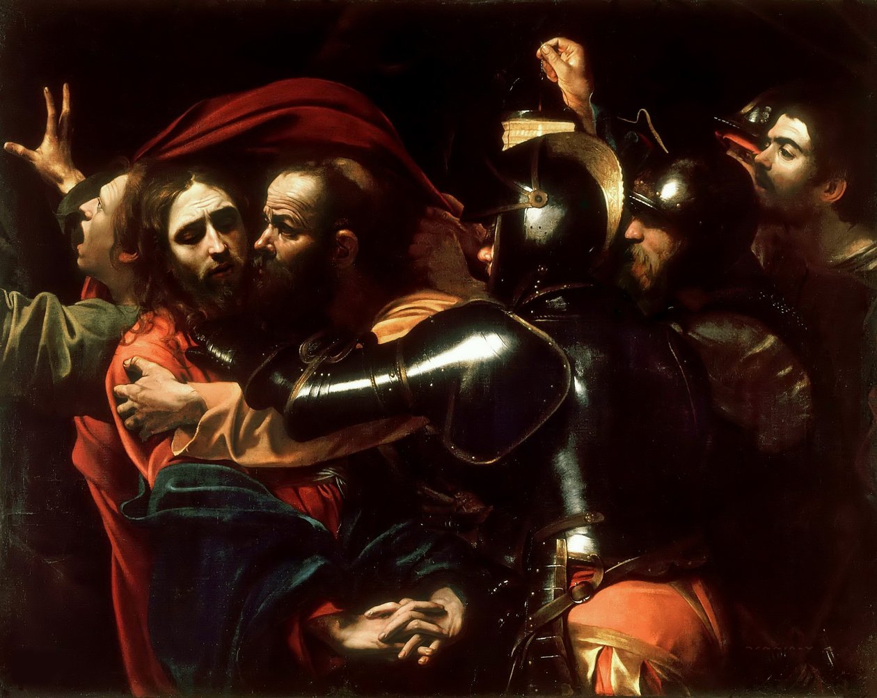 Indtagelsen af Kristus af Michelangelo Merisi da Caravaggio