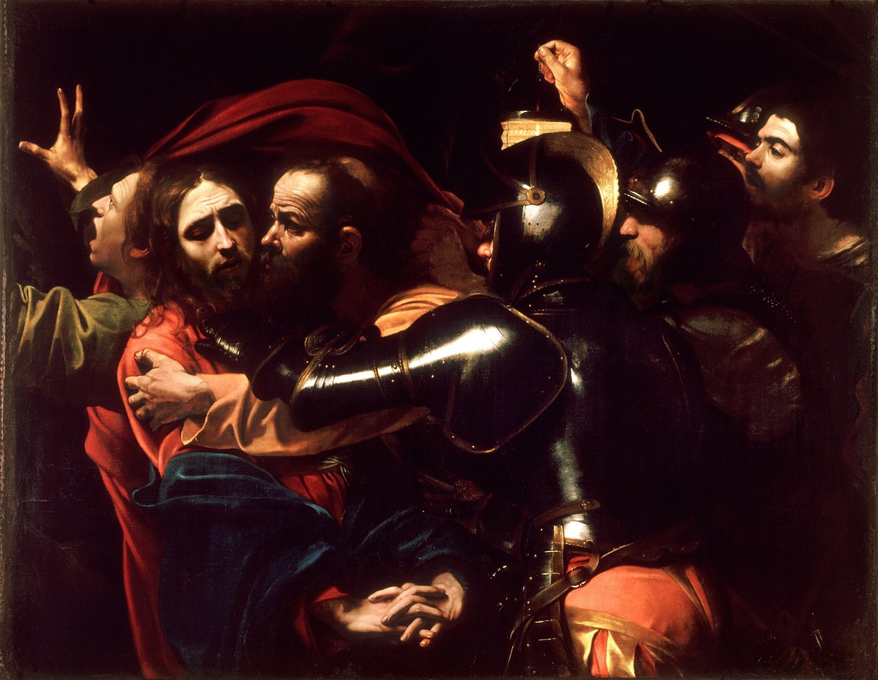 Tagningen af Kristus af Michelangelo Merisi da Caravaggio