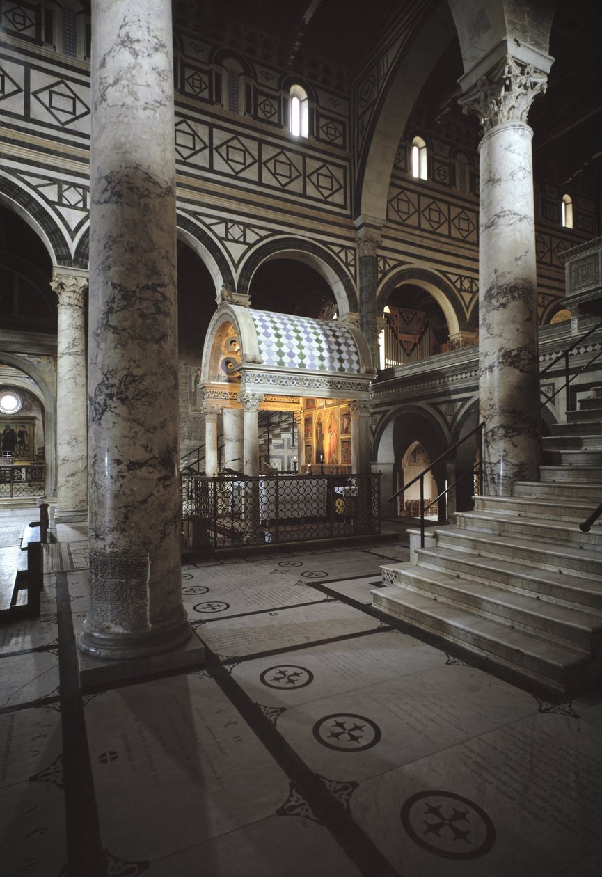 Kapel af krucifikset (ciborium) af Michelozzo di Bartolommeo