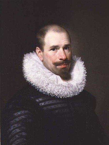Portræt af en mand af Michiel Jansz van Miereveld