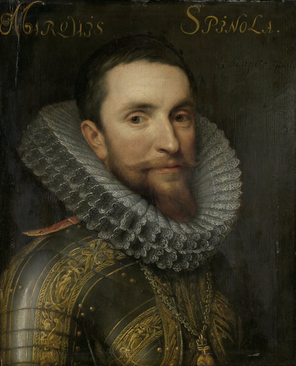Portræt af Ambrogio Spinola, ca. 1609-33 af Michiel Jansz van Mierevelt