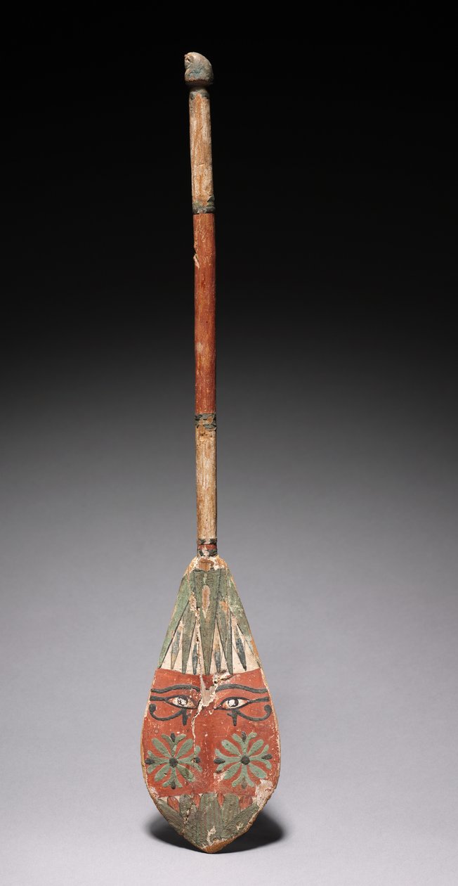 Model Steering Oar, 2040-1648 f.Kr af Middle Kingdom Egyptian