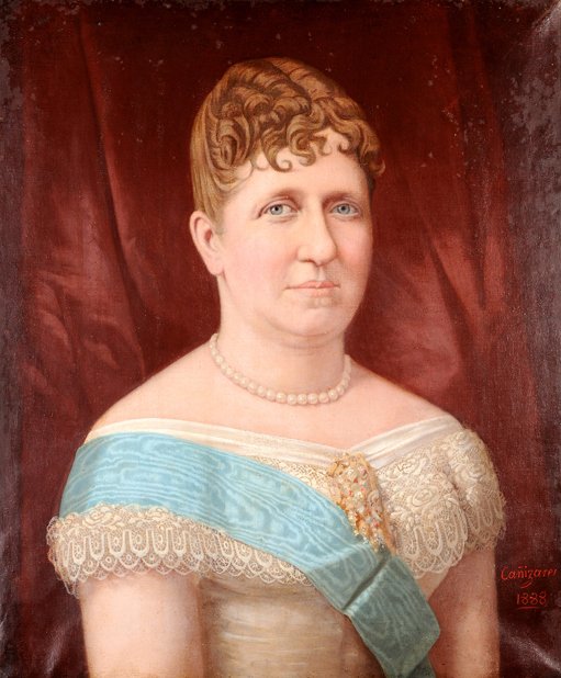 Portræt af Isabel, prinsesse af Brasilien af Miguel Navarro Canizares
