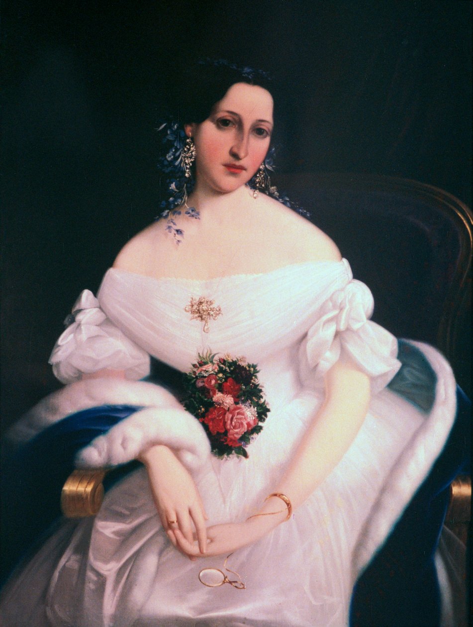 Luisa Pesjak, c1835 af Mihael Stroj