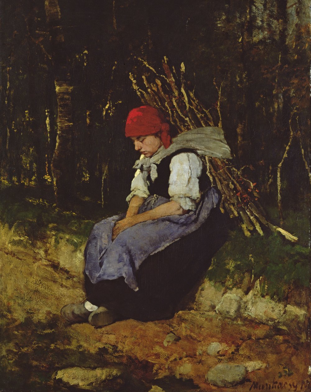 Kvistsamleren af Mihály Munkácsy