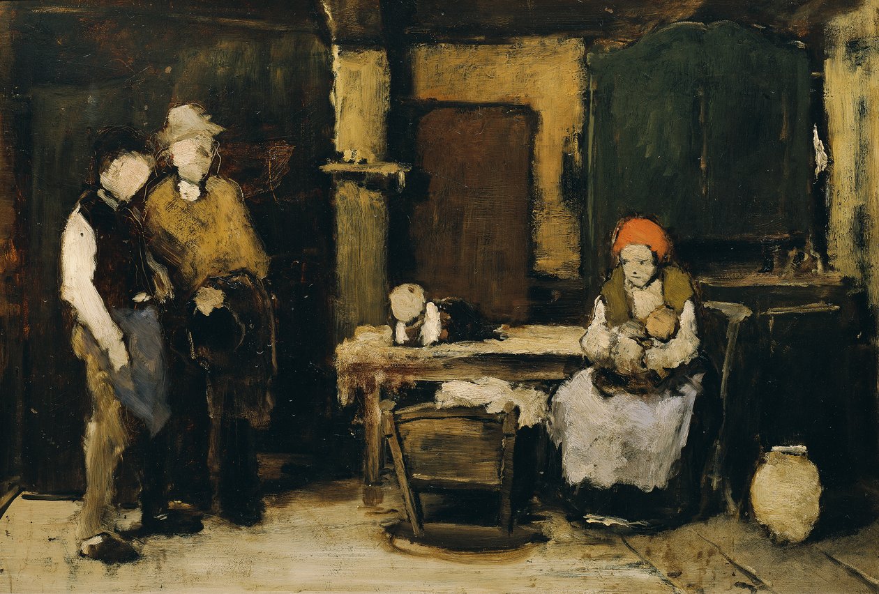 Drikkeren af Mihály von Munkácsy
