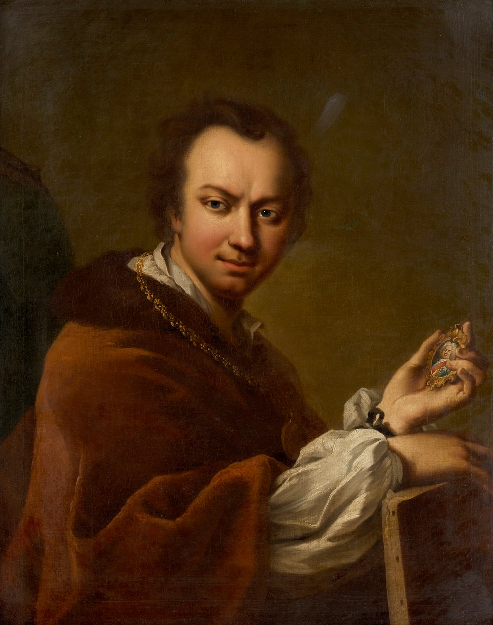 Selvportræt, 1731-1734. af Mijtens