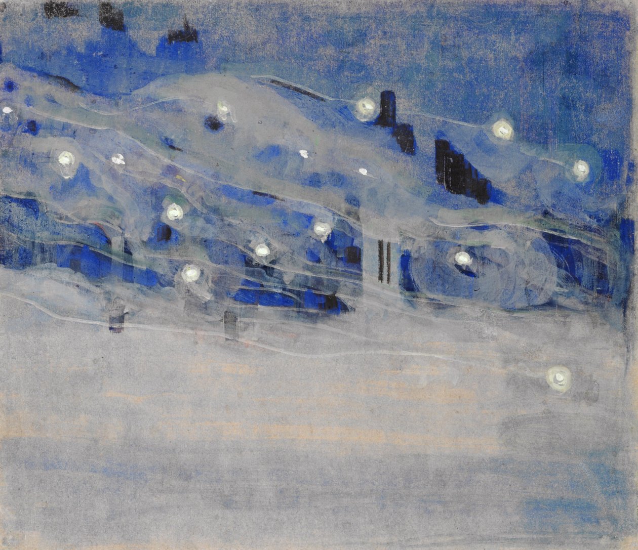 Sparks III, 1906. af Mikalojus Konstantinas Čiurlionis