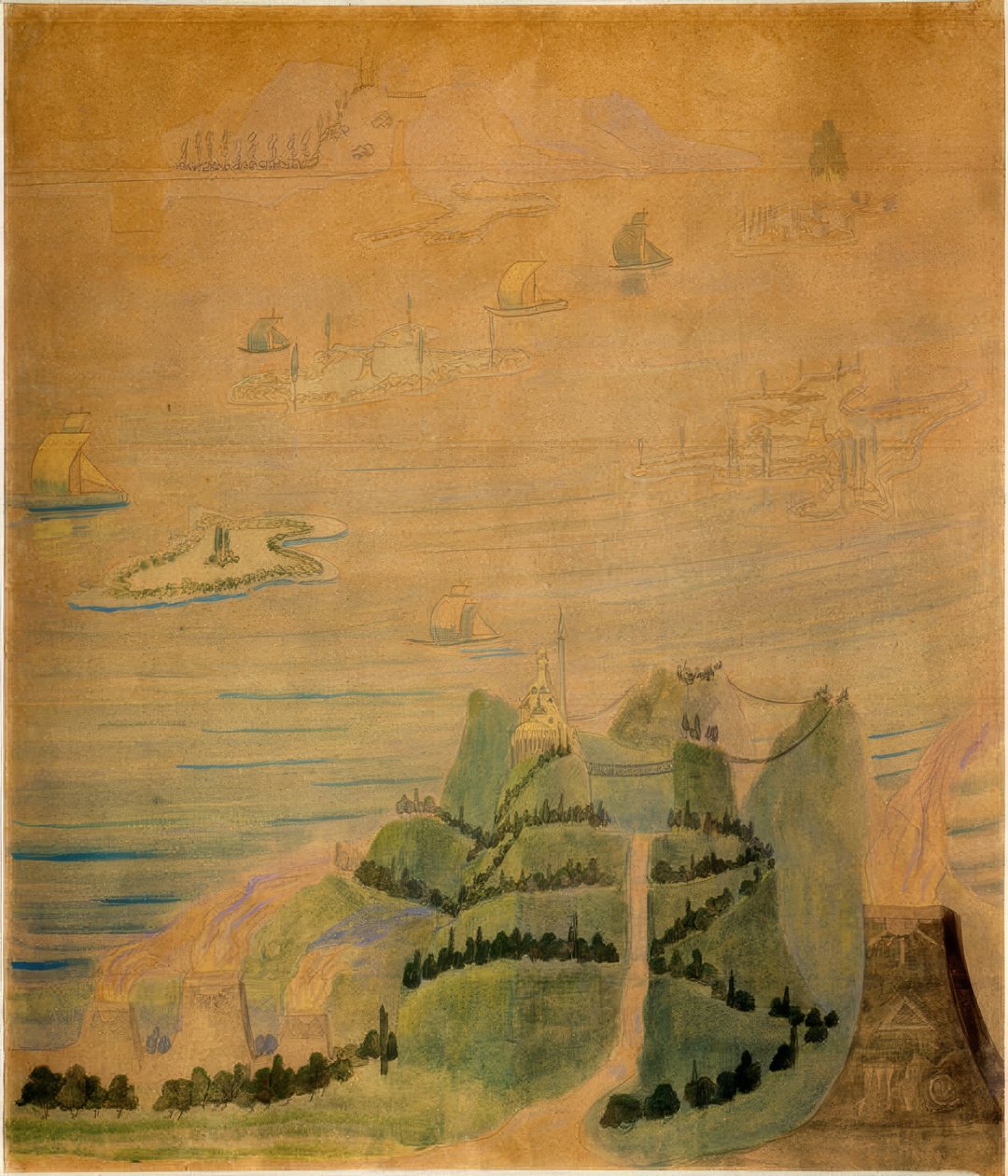 Allegro (Sonater IV) af Mikalojus Konstantinas Čiurlionis