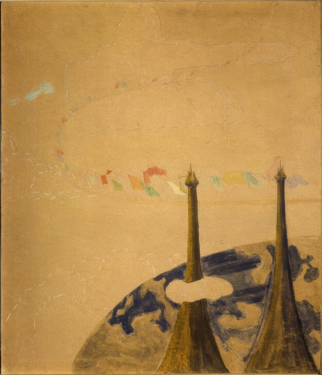 Finale (Sonater II) af Mikalojus Konstantinas Čiurlionis