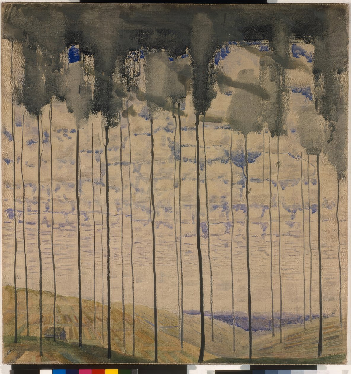 Sommer (II) af Mikalojus Konstantinas Čiurlionis