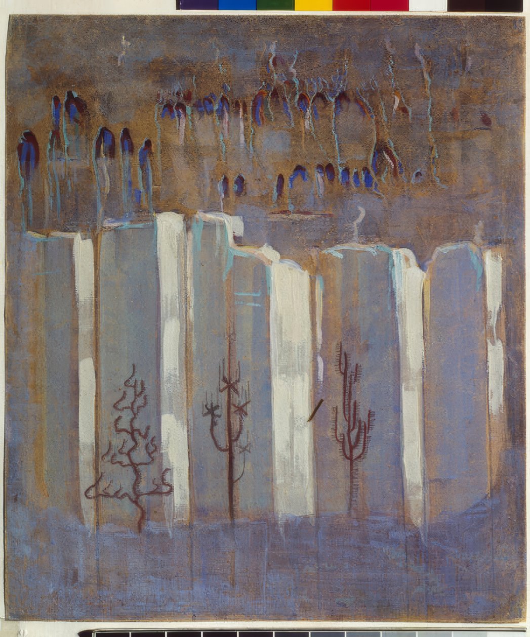 Vinter (III) af Mikalojus Konstantinas Čiurlionis