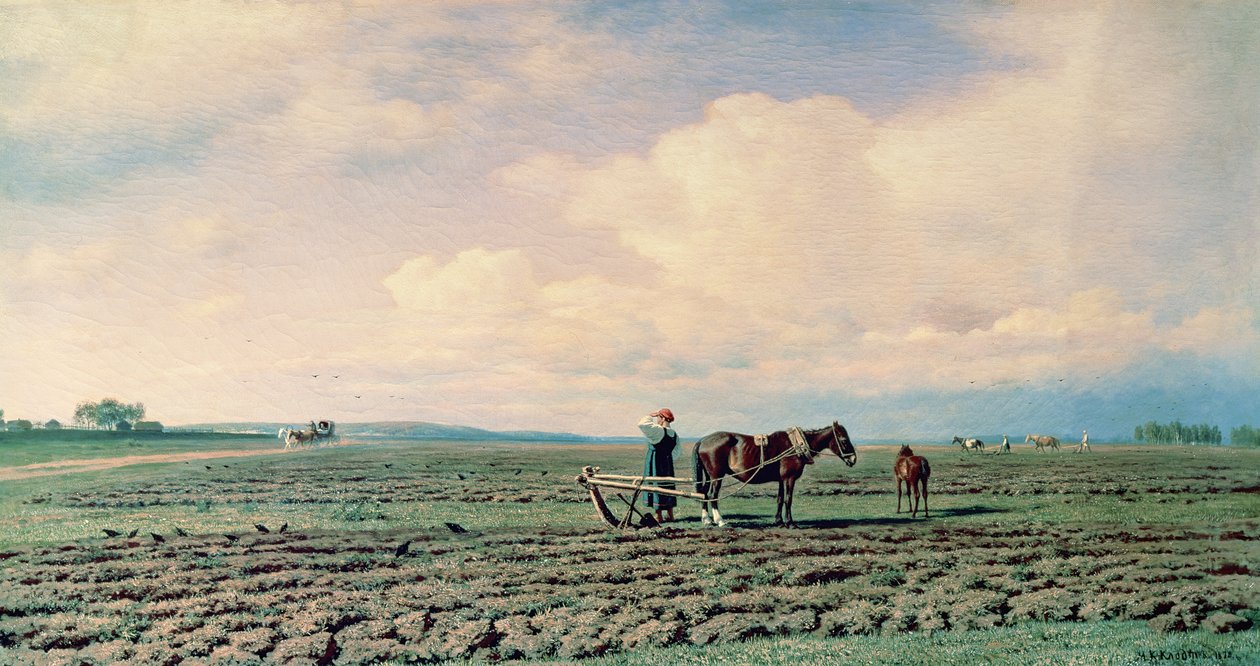 I marken, 1872 af Mikhail Konstantinovich Klodt