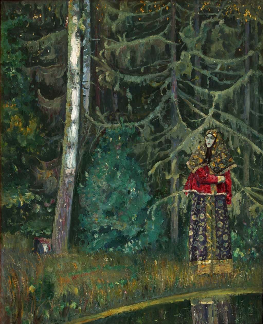 Eventyr, 1921 af Mikhail Vasilievich Nesterov