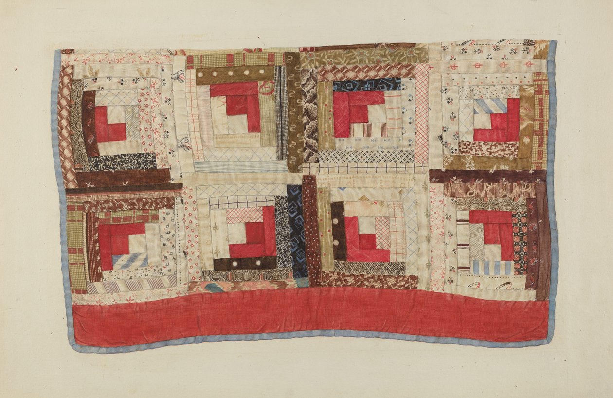 Patchwork sengetæppe af Mina Greene