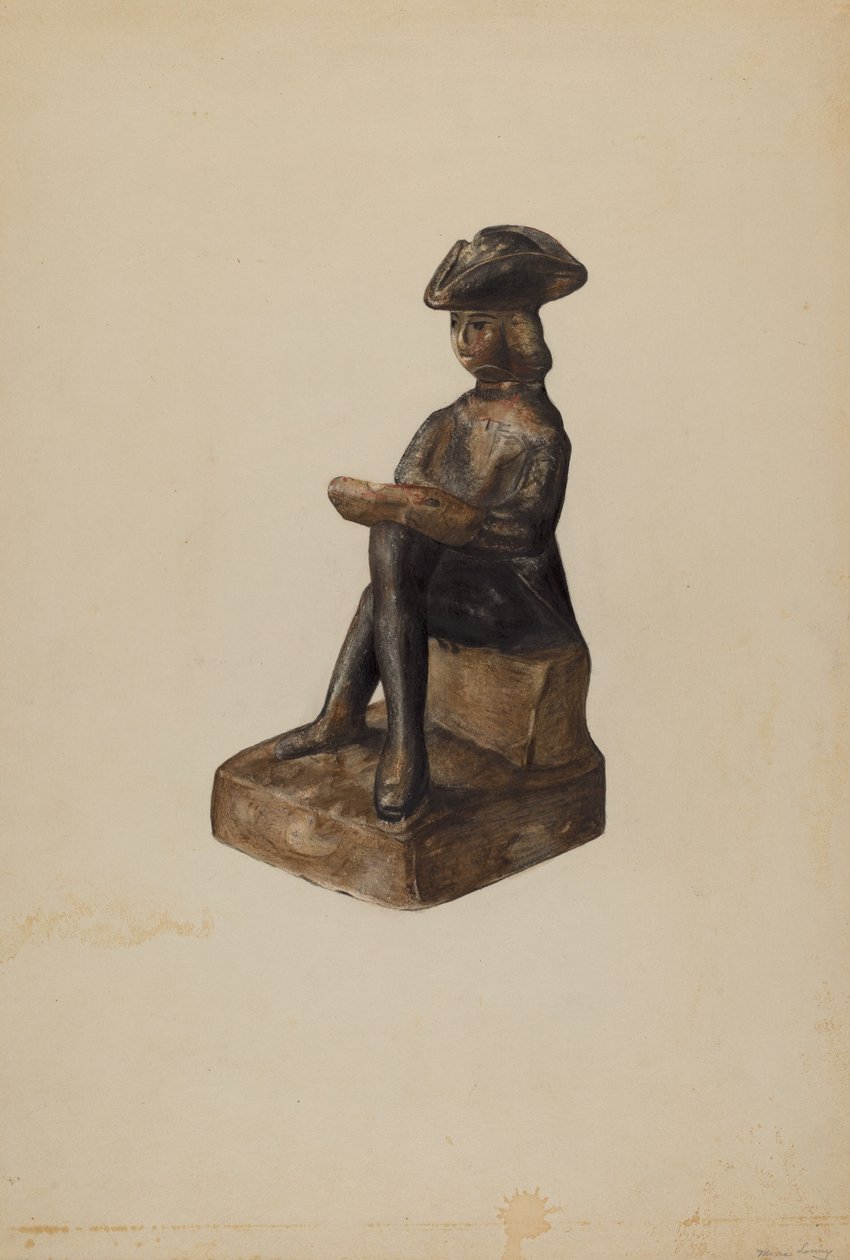 Figur, c. 1938. af Mina Lowry