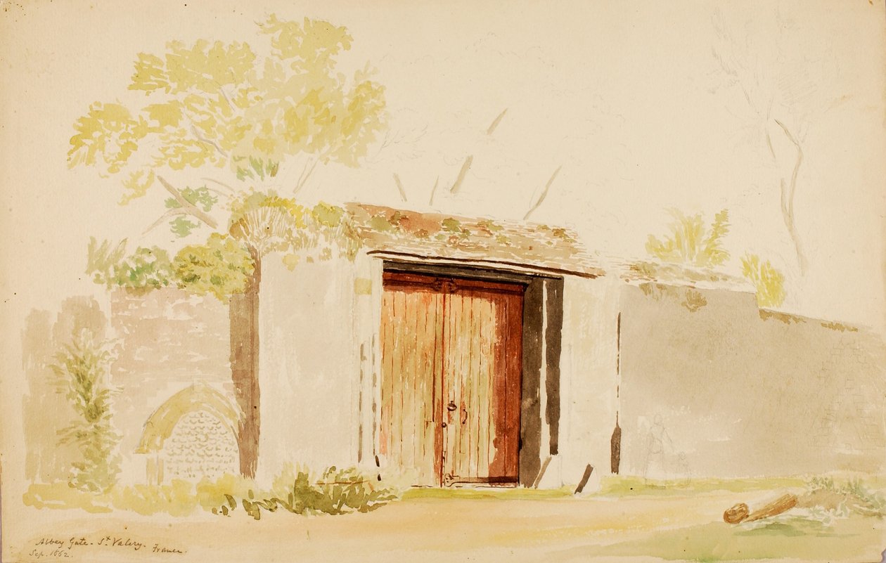 Abbey Gate - St. Valery af Miner Kilbourne Kellogg
