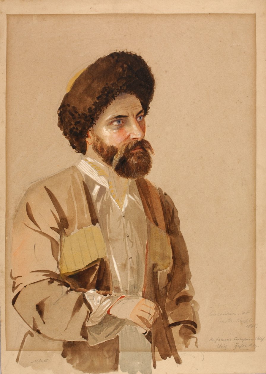 Circassian i Konstantinopel, 1845. af Miner Kilbourne Kellogg