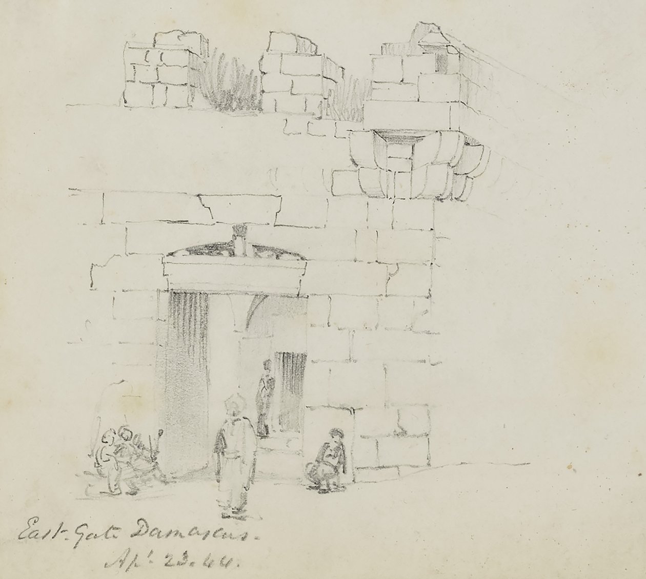 Østporten, Damaskus af Miner Kilbourne Kellogg