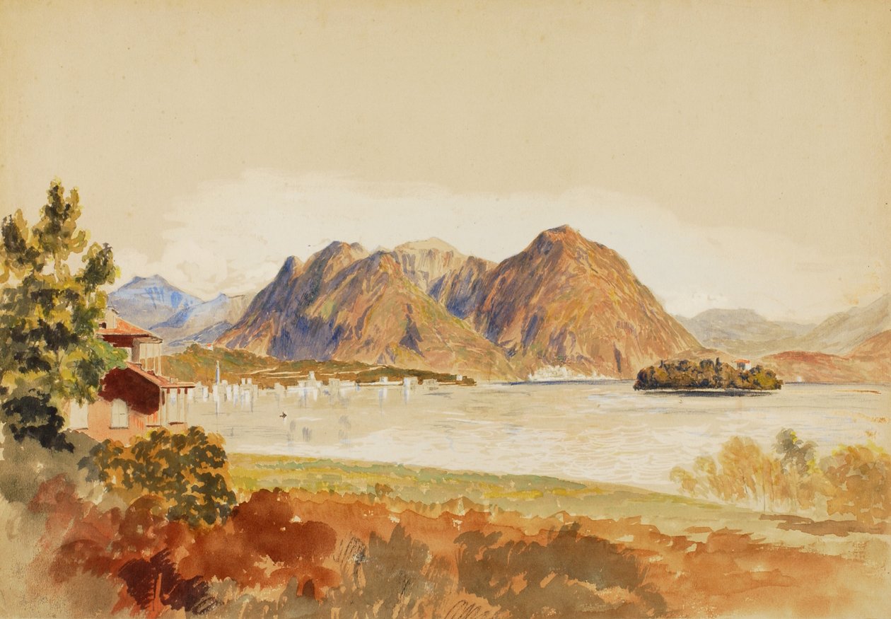 Lago Maggiore, Italien, n.d. af Miner Kilbourne Kellogg