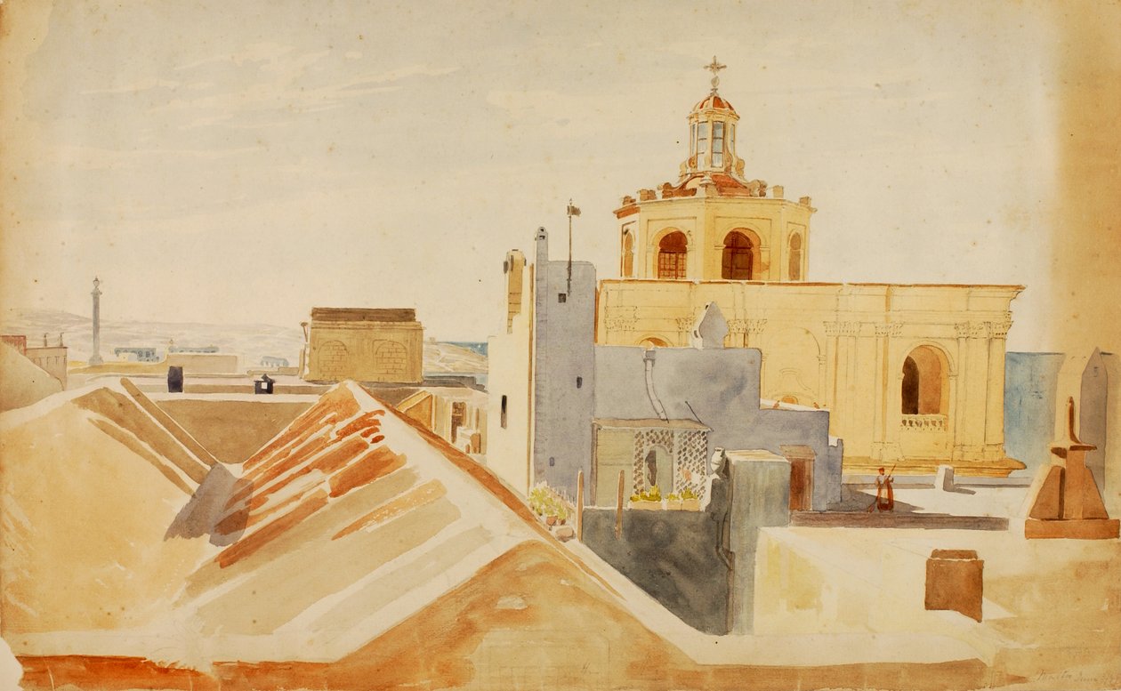 Malta, 1844. af Miner Kilbourne Kellogg