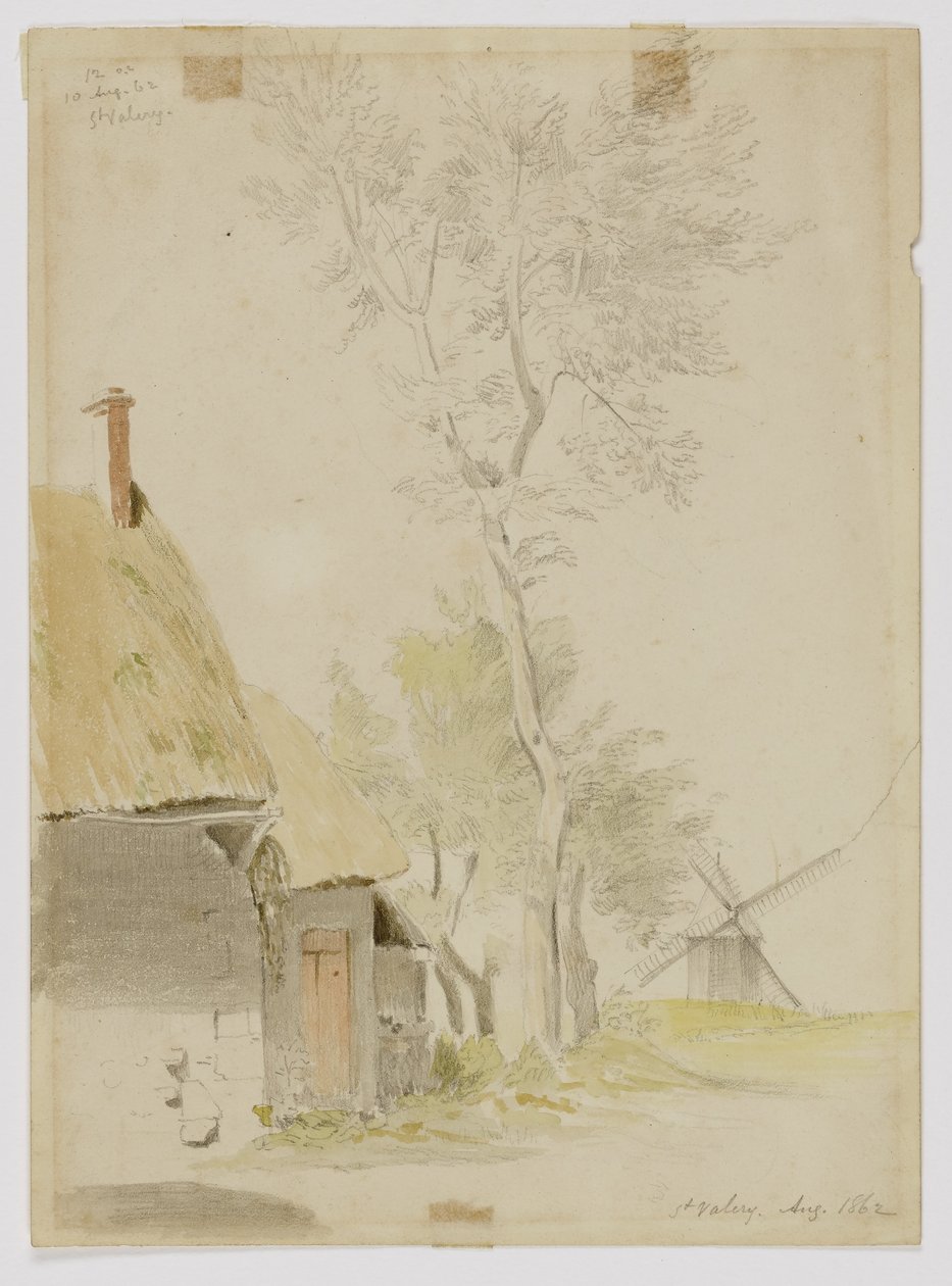 Vindmølle, St. Valery af Miner Kilbourne Kellogg