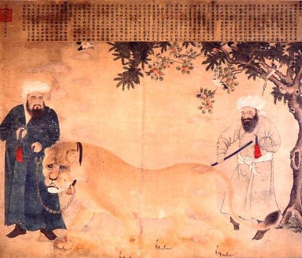 Løvinden af Ming Dynasty Chinese School