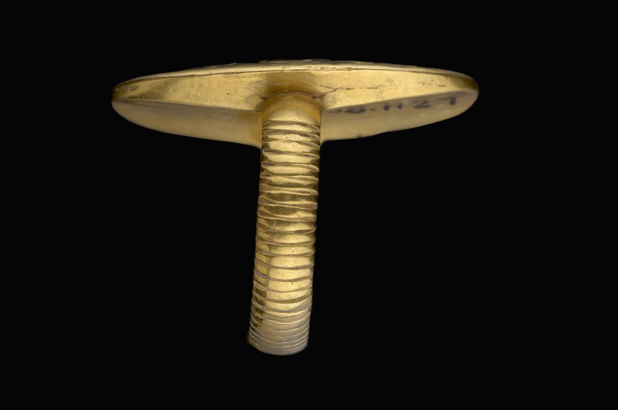 Sælring, sent minoisk, ca. 1500 f.Kr. (guld) (se også 115753) af Minoan