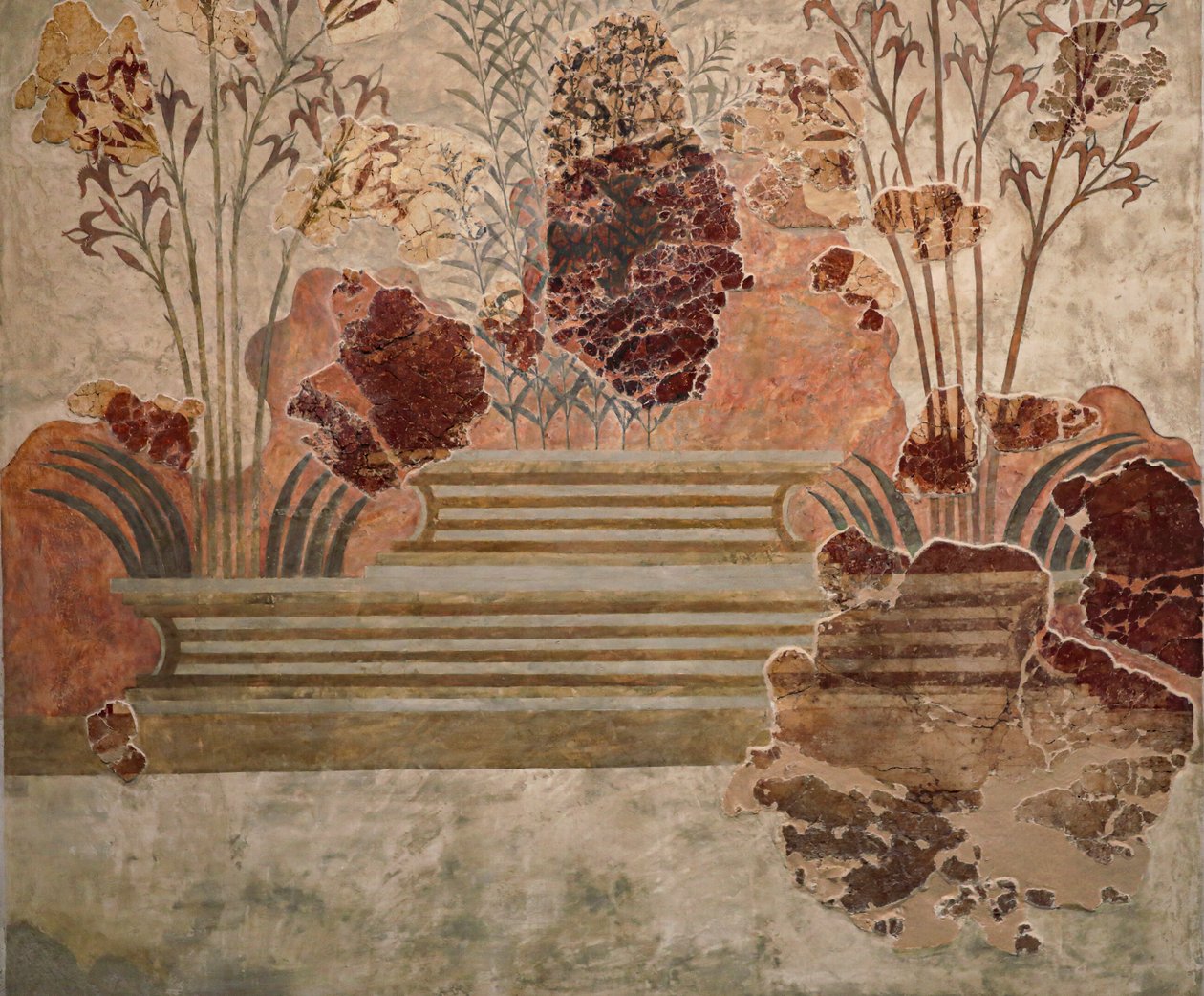 Panel af "Liliy Frescoes" af Minoan