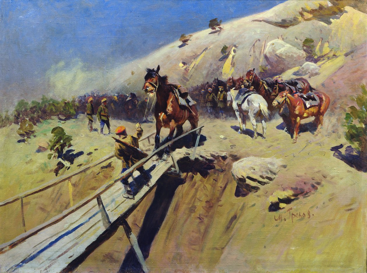 Djævelens bro, 1931 af Mitrofan Borisovic Grekov