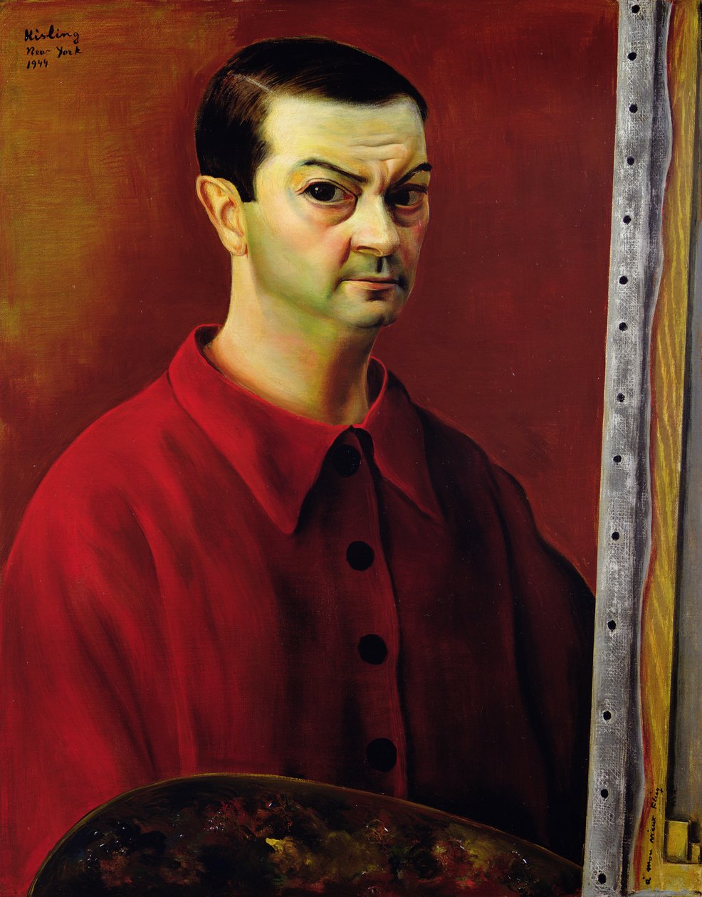 Selvportræt af Moise Kisling