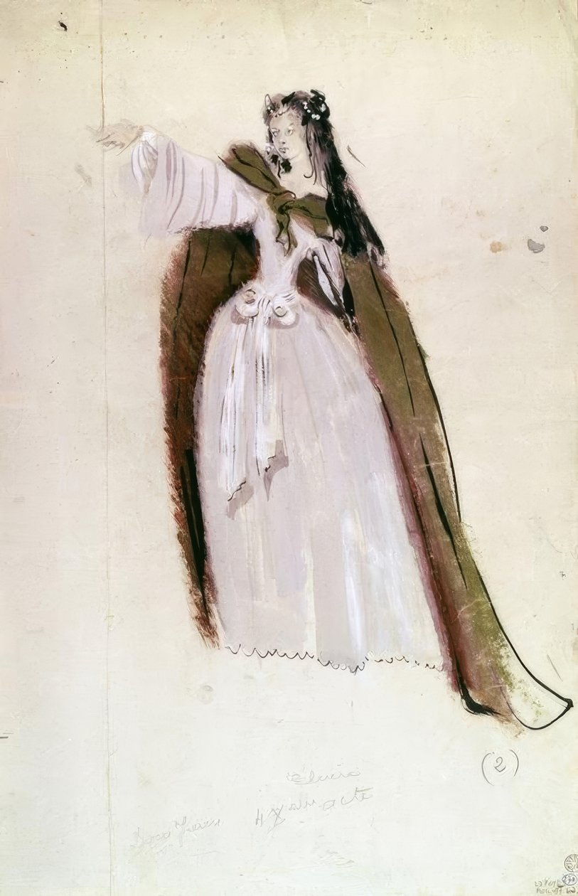 Figur af Elvire af Molière