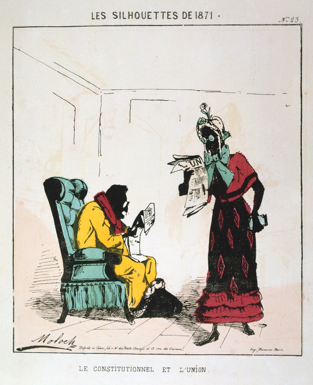 The Constitutional and the Union, 1871 af Moloch